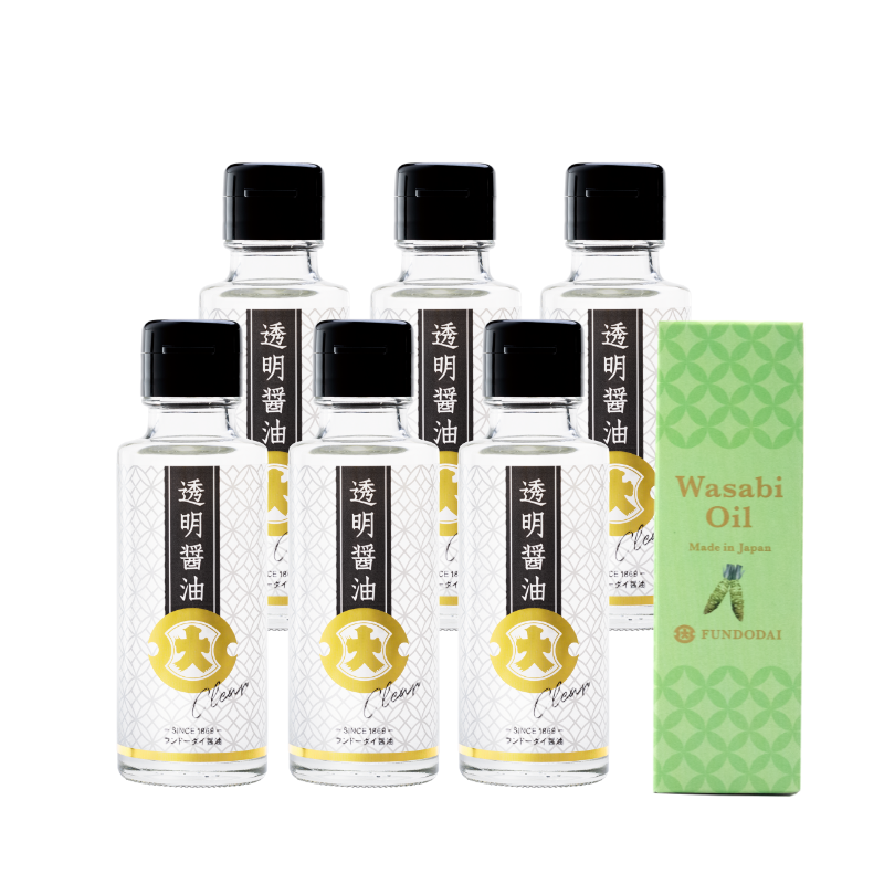 透明醤油100ml+わさびオイル45g