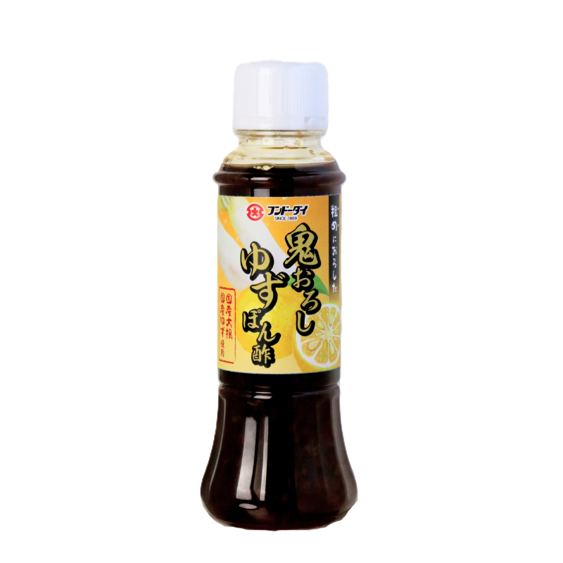 鬼おろしゆずぽん酢 220ml – フンドーダイオンラインショップ