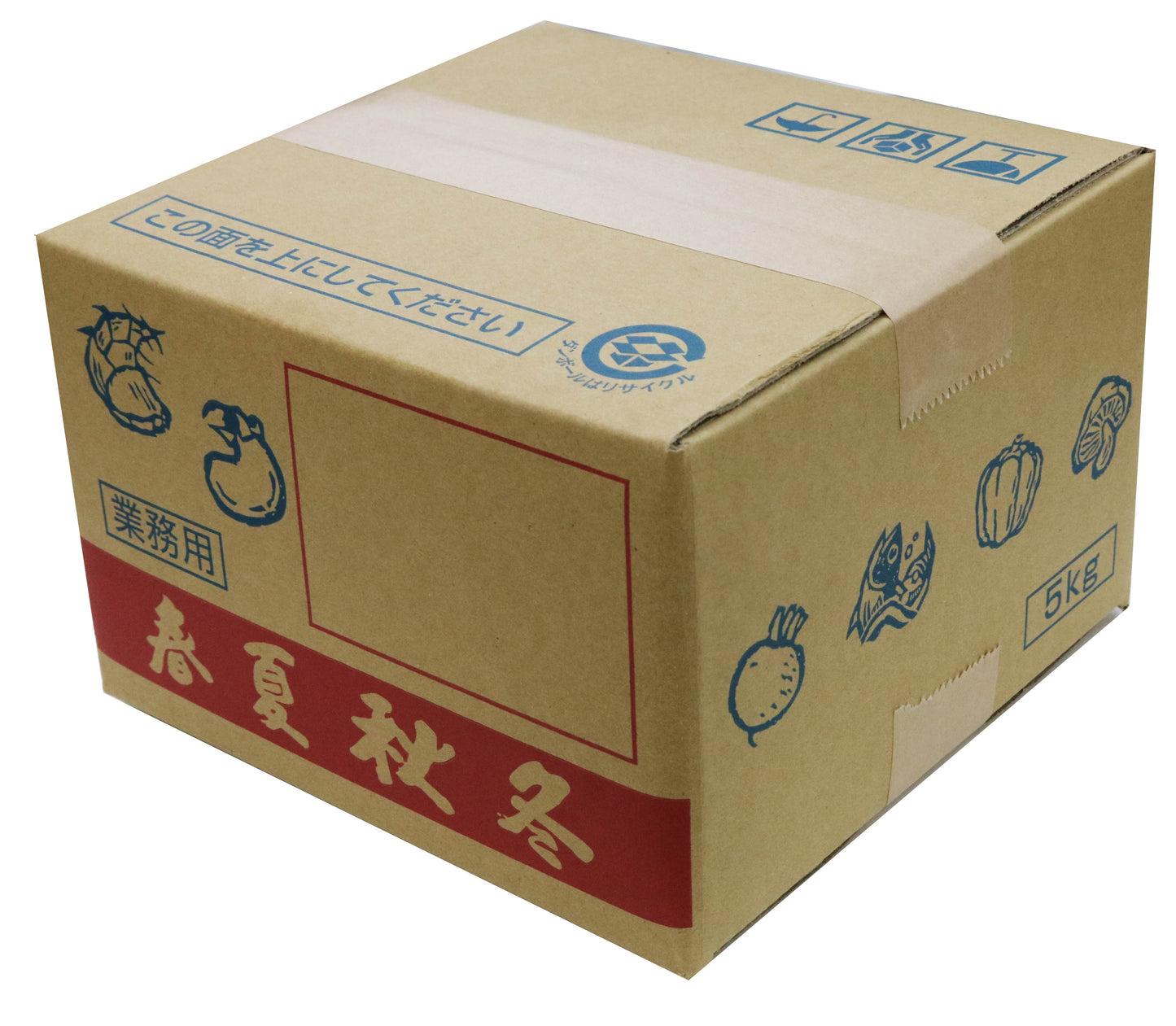 合わせすり赤 5㎏段ボール