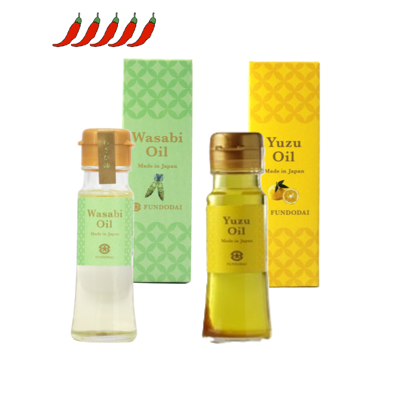 わさびオイル45g×1本+ゆずオイル45g×1本
