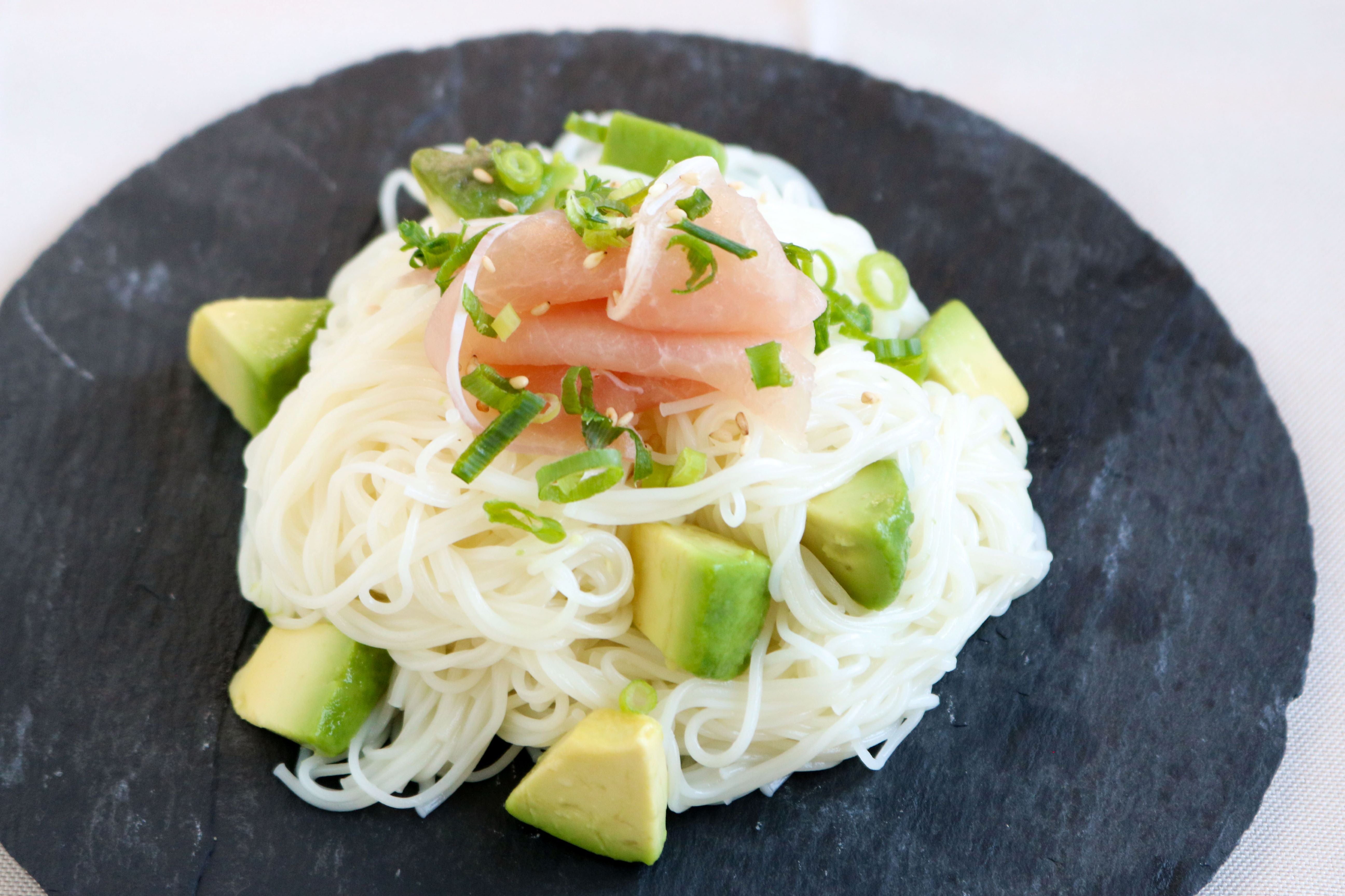 ＜透明醤油でつくっただし醤油＞そうめんのだし醤油カッペリーニ