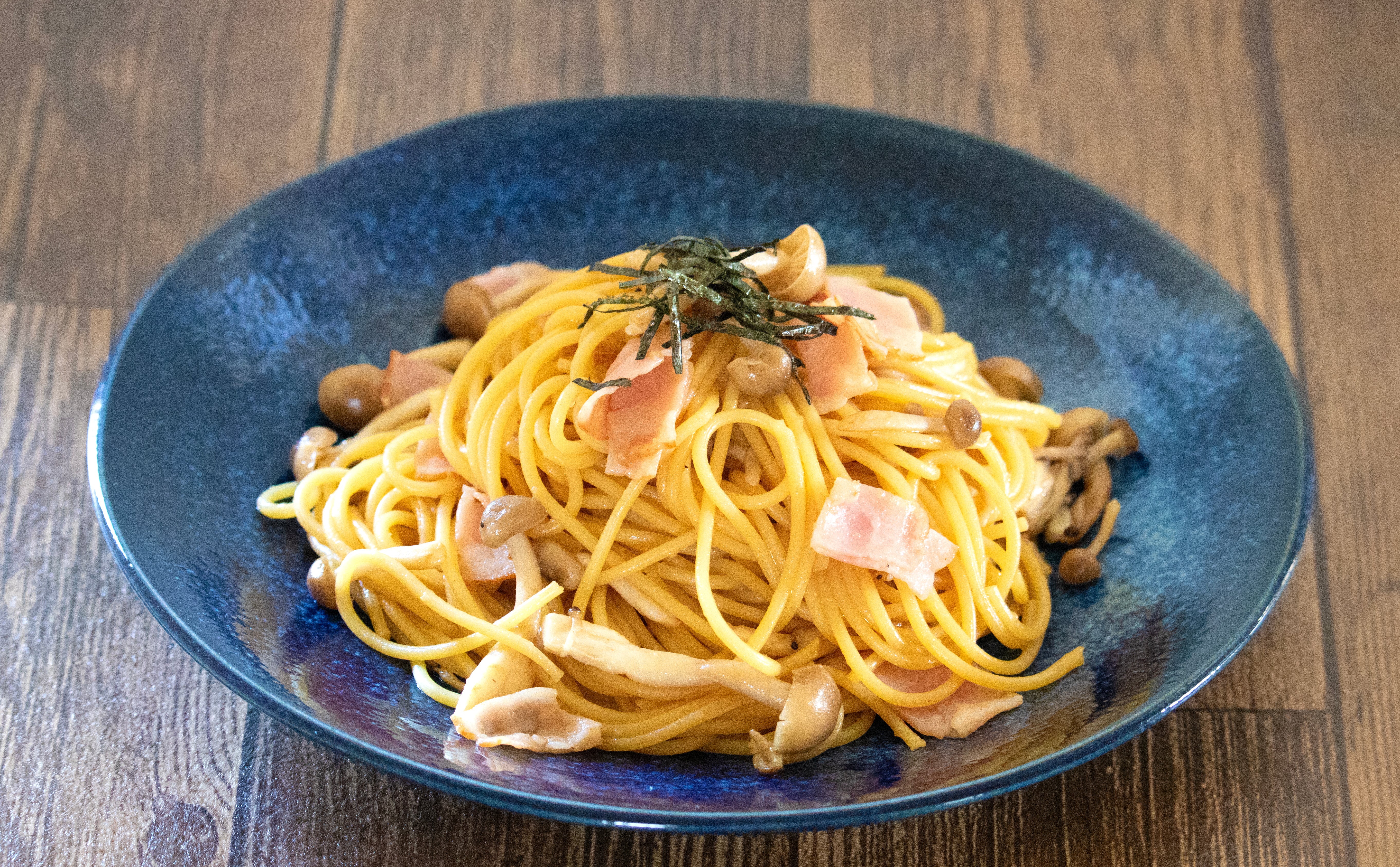 ＜革命のにんにくしょうゆダレ＞革命のにんにく和風パスタ