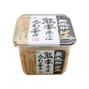 Kumamoto Prefecture blended miso and raw miso