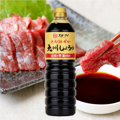 Thick and sweet Kyushu soy sauce