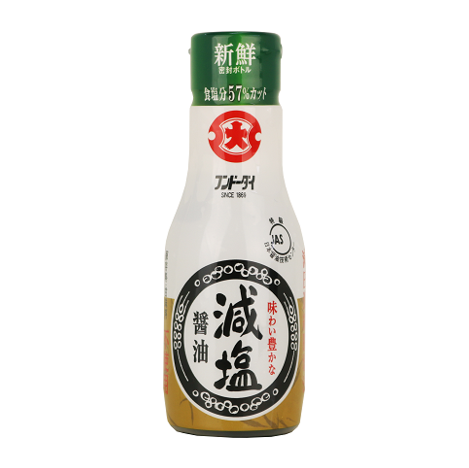 Reduced salt soy sauce