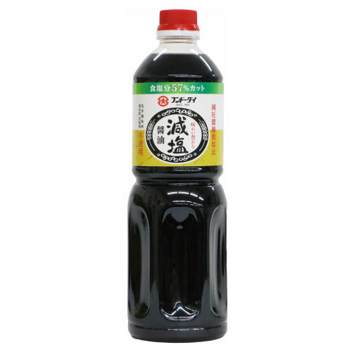 Reduced salt soy sauce