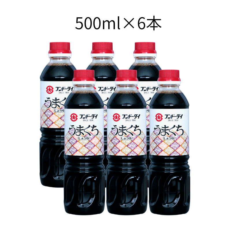 うまくちしょうゆ 500ml