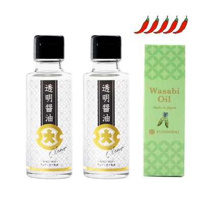 透明醤油100ml＋わさびオイル45g