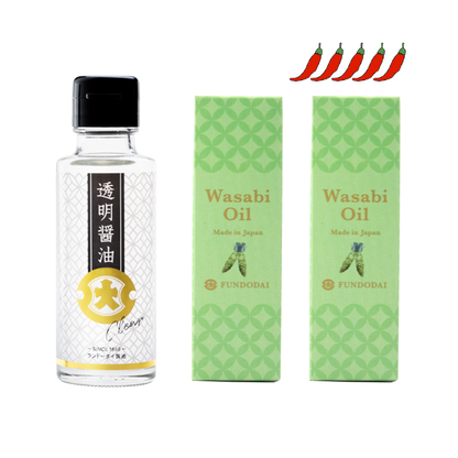 透明醤油100ml＋わさびオイル45g