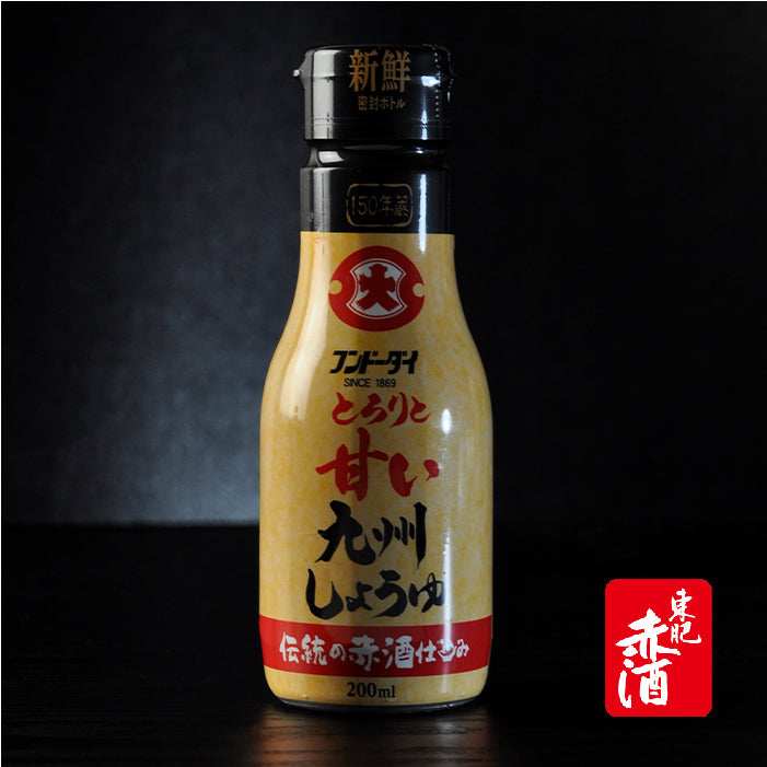 Thick and sweet Kyushu soy sauce