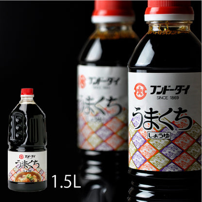 Umakuchi soy sauce (1.5L) 8-bottle set