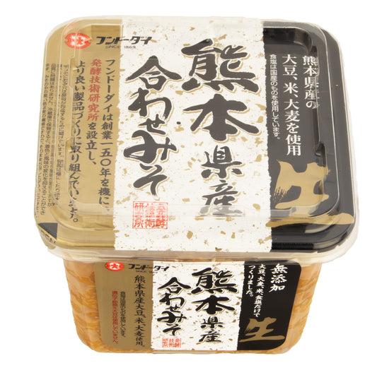 Kumamoto Prefecture blended miso and raw miso