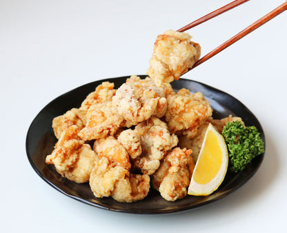 Amakusa salt fried chicken with lemon sauce