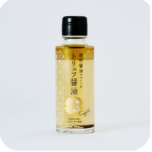 Truffle soy sauce made from clear soy sauce